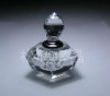 elegant crystal perfume bottle