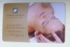 elegant plastic business card for beauty spa