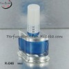 empty glass nail polish  bottle K-046