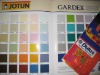 enamel paint shade card