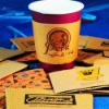 environmental customized printed coffe cup sleeves