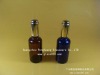 essential oil glass bottle with press pump