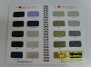 fabric color card