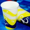 fashion design cold drinking paper cup