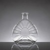 fashion design high quality oval glass bottle 700ml