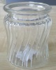 fashion glass candy jars