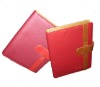 fashion leather cover notebook