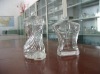 fine shaped crystal perfume bottles