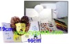 finish size 19x16cm, pop-on, push down pop-on, printing with full color, paper with 300gsm paper, MOQ 3000pcs, shrink wrap