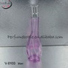 flacon pink glass perfume bottle