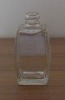 flat clear glass perfume bottle 38ml