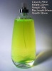 flat glass perfume bottle