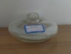 flat round clear glass perfume bottle 55ml