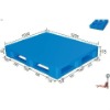 flat shelf plastic tray (plastic pallet) 1200*1000*175 (mm)