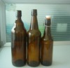 flip top glass beer bottle