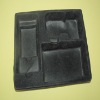 flocked blister tray for cosmetic product packing