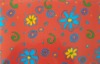 flower type gift wrapping paper printing