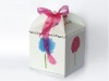 flowers paper gift box