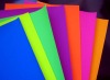 fluorescent construction paper