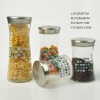 food clear kitchenware glass bottle