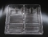 food clear plastic tray