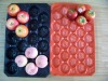 food grade,black&blue,23*38cm,trays for fruit and vegetables