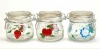 food kitchenware glass storage jar