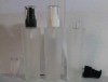 foundation glass bottle with pump and cover