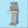 four color pneumatic pad printing equipment with shuttle