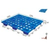 four way Grid-Sided light 9 leg shelf plastic tray (plastic pallet) 1200*1000*140 (mm)