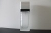 frost square white cream glass container