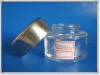 frosted 50ml glass cosmetic jar