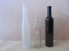 frosted glass bottle