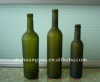 frosting 750ml glass bottle, wine glass bottles(K)