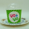 frozen yogurt container with dome lid