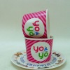 frozen yogurt paper cups 16oz