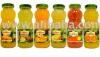 fruit juce beverage glass bottles