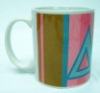 full colour printed double wall ceramic mug