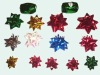 gift bow,metallic star bow,ribbon bow,gift ribbon bow