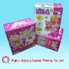 girl baby doll gift paper box