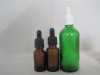 glass 100ml medical drop bottle