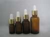 glass 5ml amber essential oil bottle