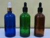 glass amber dropper bottle for essential oil