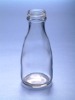 glass beverage bottle