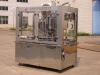 glass bottle filling and crowning machine