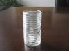 glass candles jar/glass candleholder/candlestick