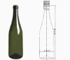 glass champange bottle 1500ml