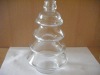 glass christmas tree