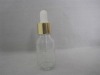 glass clear tube bottle