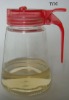 glass cooking oil jar with plastic lid TY05